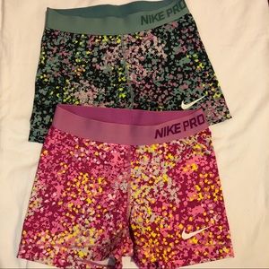 Nike compression shorts bundle